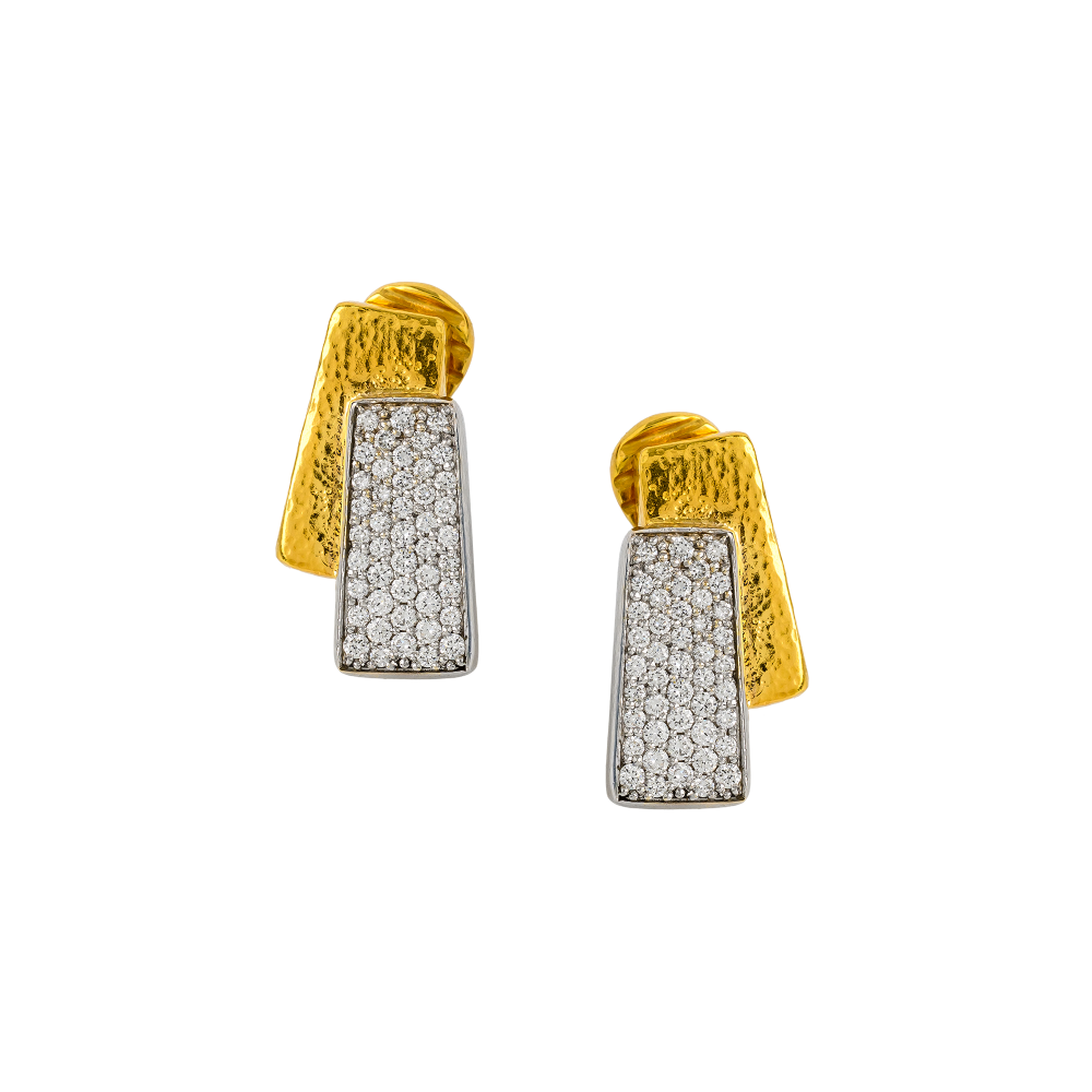 GOLD BARS earrings